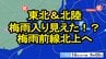東北地方＆北陸地方　梅雨入り見えた！？雨の季節まもなく　|　宮城のニュース│tbc NEWS│tbc東北放送