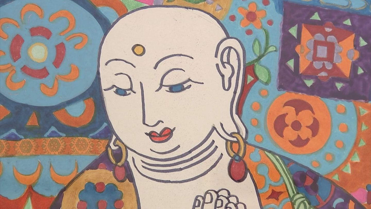 難病の影響で視野の96%を失った画家・本村卓空さんの絵画展 針の穴ほど