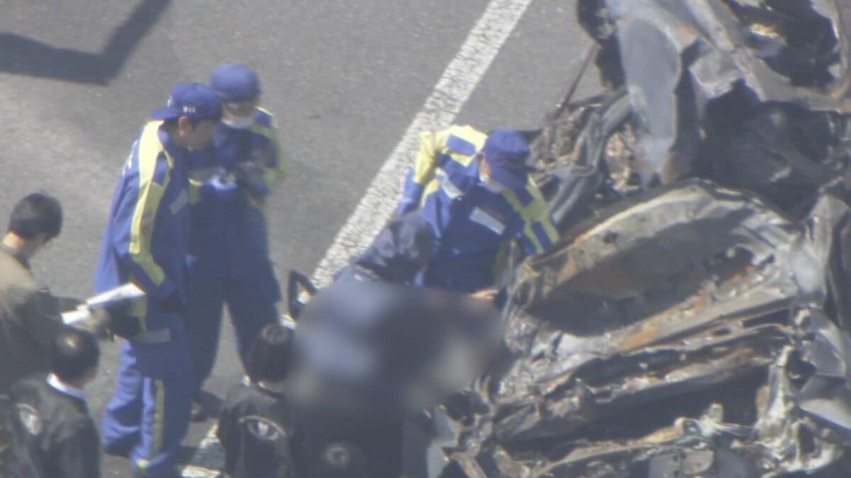遺体の損傷激しく2週間経っても身元特定できず… 新名神の6人死亡事故 トラック運転手の女を立ち会わせ車両の検証 三重