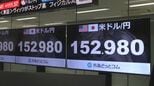 円相場は一時1ドル＝152円台をつけ約半年ぶりの水準　約1週間で7円近く円高に　片山財務大臣　改めて投機的動きをけん制|TBS NEWS DIG