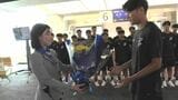 高校総体2連覇めざし…神村学園男子サッカー部が福島へ出発 「チーム全員で戦って優勝できるよう頑張る」|TBS NEWS DIG