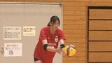 バレーボール女子日本代表　大分初合宿　秋本美空が大学選抜との練習試合で躍動|TBS NEWS DIG