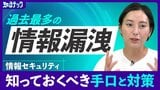過去最多…2023年は4090万人分の個人情報が漏えい 「自分は大丈夫、は大丈夫じゃない」専門家が指摘するサイバー攻撃の実態と対策|TBS NEWS DIG