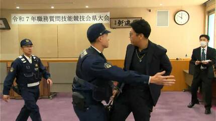 犯罪を防ぐ警察官の武器」職務質問の技術競う 鹿児島市 | 鹿児島の