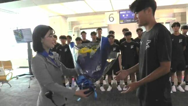 高校総体2連覇めざし…神村学園男子サッカー部が福島へ出発　「チーム全員で戦って優勝できるよう頑張る」|TBS NEWS DIG