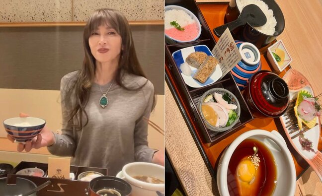 工藤静香さん　「鯛めし」に感激　「本当に美味しい」　クリスマスディナーショーで愛媛を訪問|TBS NEWS DIG