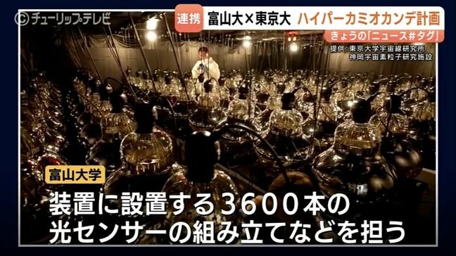 「ハイパーカミオカンデ」の研究後押し 富山大と東京大が連携強化 宇宙と素粒子の謎の解明目指す|TBS NEWS DIG