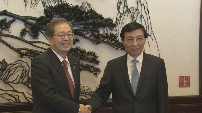 公明党の斉藤代表が中国共産党幹部と会談　アメリカの関税措置めぐり意見交換|TBS NEWS DIG