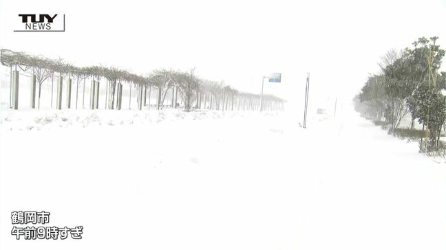山形県内　夕方にかけて大雪の所も　交通障害や落雪などに警戒　|TBS NEWS DIG