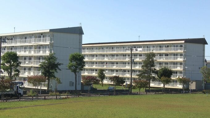もみじ台地区の市営住宅