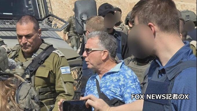 アメリカ・ウィトコフ中東担当特使　ガザ地区北部イスラエル軍の拠点を訪問　停戦実施状況を視察