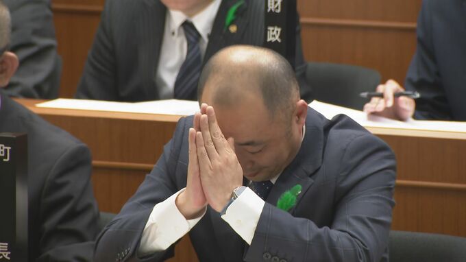 石川県議補選に立候補を表明の宝達志水町・宝達典久町長 辞職願を議会に提出も反対多数で否決 選挙戦を前に波乱　|　石川県のニュース｜MRO北陸放送