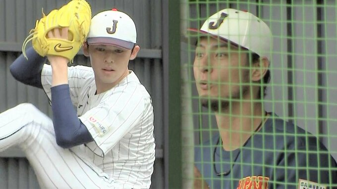 佐々木朗希が初ブルペン、ダルビッシュらの視線に「すごく力が入り緊張した」甲斐「持ってるものはすごい」【WBC】|TBS NEWS DIG