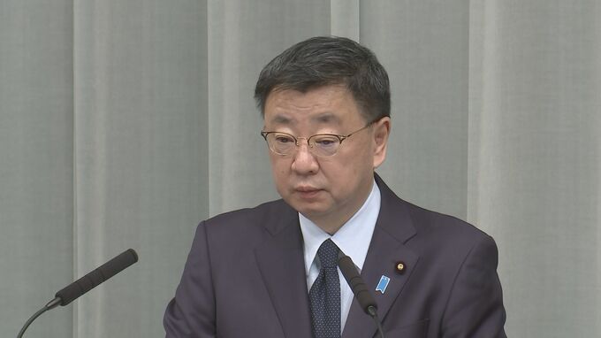 【速報】13日以降、閣議ではマスク着用せず　松野官房長官が明らかに
