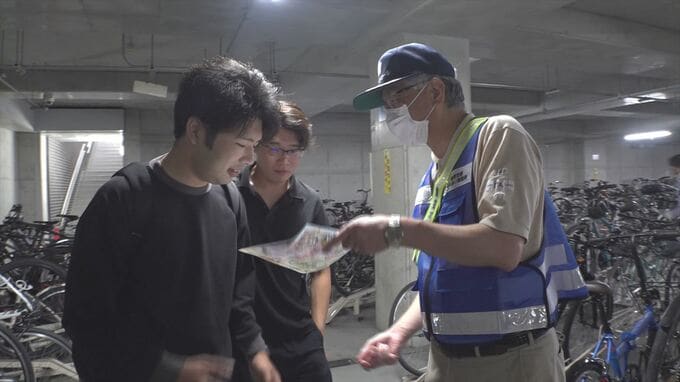ロックの日　警察らが自転車の鍵かけを呼びかけ　去年発生した自転車の窃盗は約7割が鍵がかかっておらず　|　山梨のニュース | ＵＴＹテレビ山梨