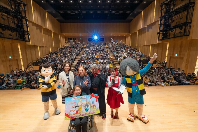 故・水木しげるさんの「生誕祭」　京極夏彦さんら駆けつけ生誕１０２年をお祝い　映画「鬼太郎誕生　ゲゲゲの謎」人気声優もメッセージ　|　BSSニュース | BSS山陰放送