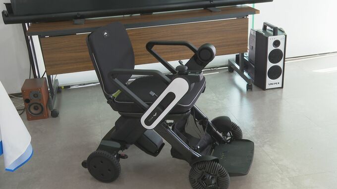 ホンダカーズ光東　クッション素材を使用した新型モビリティー発表会　山口・下松|TBS NEWS DIG