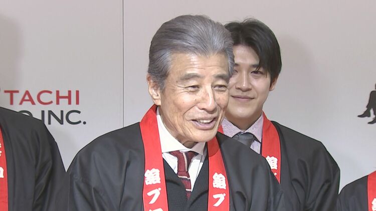 舘ひろし】舘プロ5周年、芸能生活50周年で抱負 石原プロで恒例だった