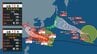 【ダブル台風】台風13号（ドルフィン）15号（チャンホン）日本への影響は…今後の予想進路・雨と風のシミュレーションを見る（気象庁）　|　山口のニュース・天気・防災｜tys NEWS｜ｔｙｓテレビ山口