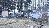 「煙が上がっている」消防に通報 岩手・北上市の住宅で火事 焼け跡から1人の遺体 住人の86歳の女性と連絡取れず|TBS NEWS DIG