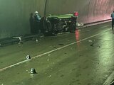 大型トラックと軽バンが衝突する事故　軽バン運転の男性が死亡　広島|TBS NEWS DIG