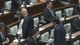 日本保守党が改正皇室典範の本会議採決を退席|TBS NEWS DIG