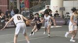 3人制バスケットボール U18日本選手権県予選がアミュ広場で開催|TBS NEWS DIG