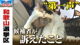 【参議院選挙2025】和歌山選挙区は7人が立候補 定数は1 各候補者は何を訴えた?【第一声まとめ・候補者の一覧】|TBS NEWS DIG