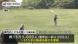 長崎県のこどもの数 統計開始以降最少 | 長崎のニュース | 天気 | NBC長崎放送
