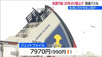 食品・佐渡汽船・高速バス…家計を苦しめる値上げラッシュの春 一方で 