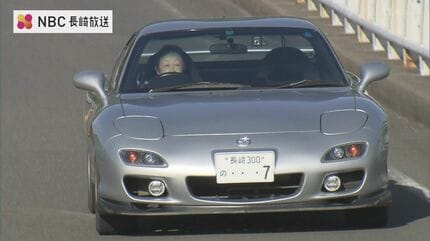 車好き界隈では伝説 RX-7の元オーナー女性 80歳の西本さんがサーキット