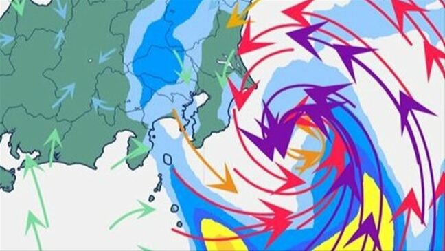 【台風5号（ナーリー）】14日 関東地方に接近の見込み　14日朝～15日夜遅くにかけ雷を伴った激しい雨の降る所が　16日も大雨となるおそれ　【進路予想・雨と風のシミュレーション・発雷確率】|TBS NEWS DIG