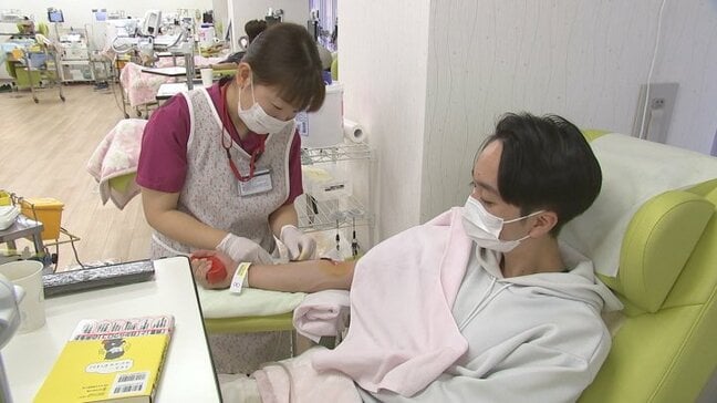献血量が例年より30%減 外出控えや感染症流行が原因 年末年始の協力を呼びかけ 山梨・県赤十字血液センター|TBS NEWS DIG