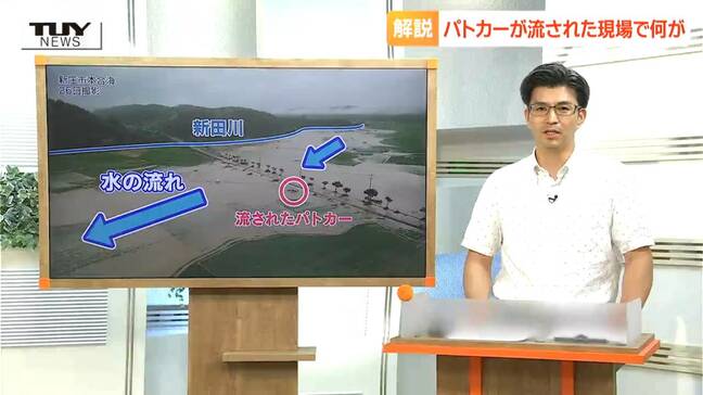 【山形大雨】警察官死亡の事故  パトカーはどこから来た水になぜ流されたのか？  気象防災アドバイザーの兵頭気象予報士が解説  地形からひもとく|TBS NEWS DIG
