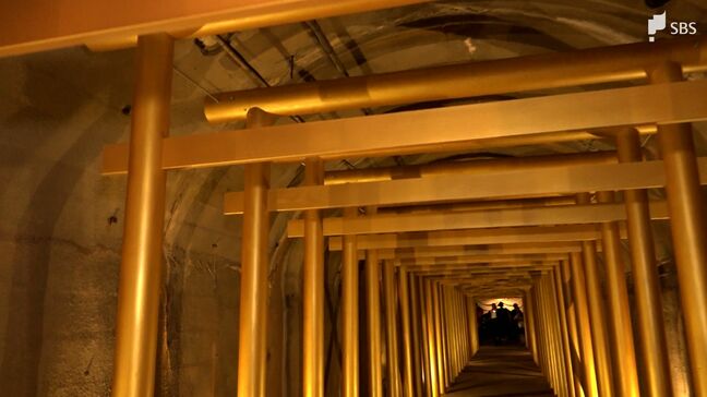 “金”の体験施設「土肥金山」がリニューアル 50本の黄金の鳥居に「宝石採り」も=静岡・伊豆市|TBS NEWS DIG