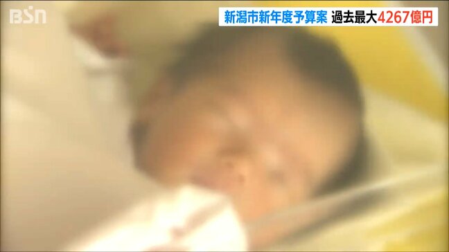 不妊治療費の助成や中学校の全員給食のほか 液状化対策や被害情報収集システムなど 3年連続で過去最大の予算案 新潟市|TBS NEWS DIG
