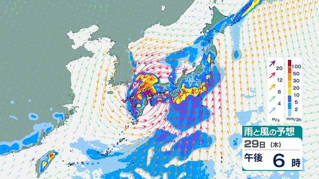 【台風情報】台風10号　発達しながら北西に進み西日本や奄美地方に接近する見込み　２７日から２８日にかけて猛烈な風が吹く所がある見込み（31日までの風雨シミュレーション）|TBS NEWS DIG