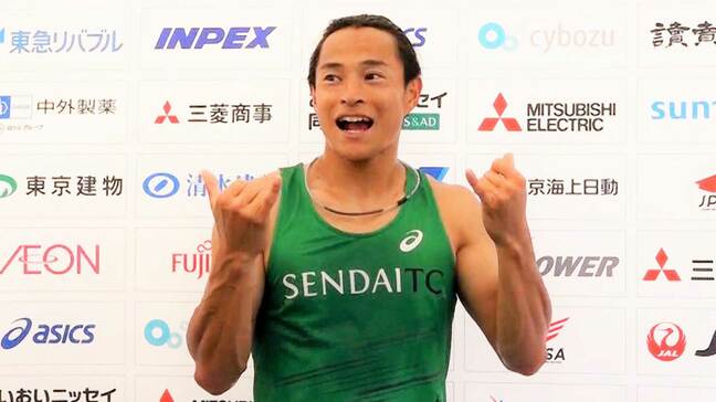 デフリンピック日本代表・佐々木琢磨が貫録の走りで優勝 ！ 「デフリンピックに出る以上は金メダルを獲得したい」【パラ陸上・ジャパンパラ】|TBS NEWS DIG