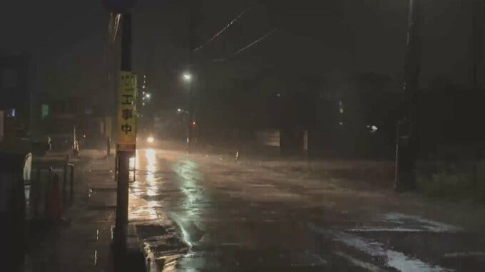 青森県津軽地方に線状降水帯　弘前市・鯵ヶ沢町などで記録的短時間大雨情報も相次いで発表　青森市浪岡では避難指示　|TBS NEWS DIG