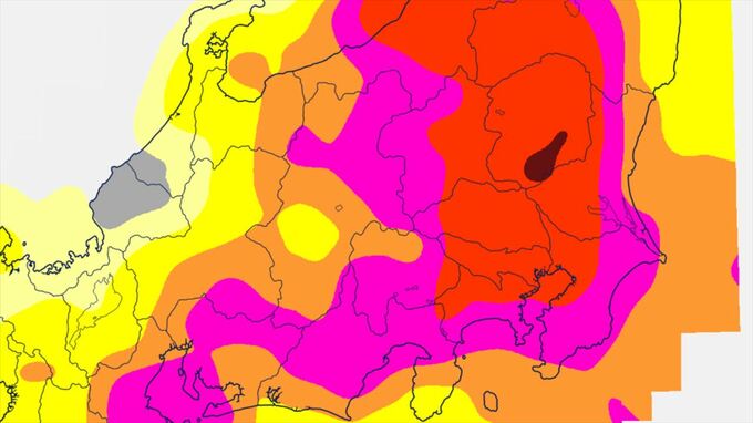 【関東甲信】13日夜遅くにかけ大気の状態が非常に不安定　土砂災害に厳重に警戒　落雷 竜巻など激しい突風、降ひょうにも注意【雨と風のシミュレーション・発雷確率】　|　山梨のニュース | ＵＴＹテレビ山梨