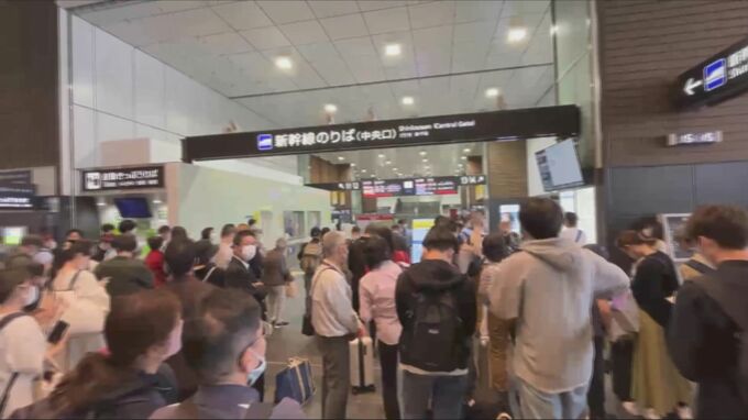 石川で震度6強　北陸新幹線　金沢～富山駅間は午後4時ごろ運転再開　|　富山のニュース｜天気・防災｜チューリップテレビ