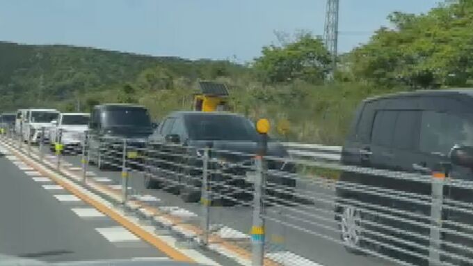 【規制解除】山陰道で車の単独事故　淀江IC・米子東IC間の下り線で通行止め　|　BSSニュース | BSS山陰放送