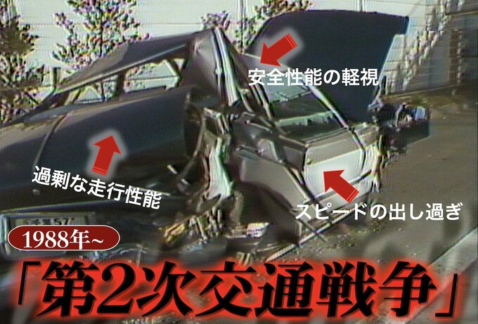 「安全なクルマを作れ！」第二次交通戦争と呼ばれた頃【TBSアーカイブ秘録】|TBS NEWS DIG