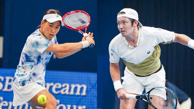 ロンドン五輪代表・伊藤竜馬と筑波大・阿部宏美が優勝！SBCドリームテニス2ndラウンド|TBS NEWS DIG