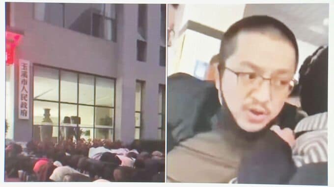 中国雲南省で「イスラム教指導者連行」に大規模抗議活動　中国政府の宗教活動統制に反発|TBS NEWS DIG