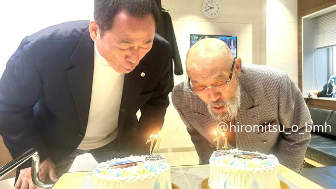 落合博満さん、中畑清さん同学年仲良し”オチナカ”コンビ 71歳合同お誕生日会 落合さんのハプニングに大爆笑|TBS NEWS DIG