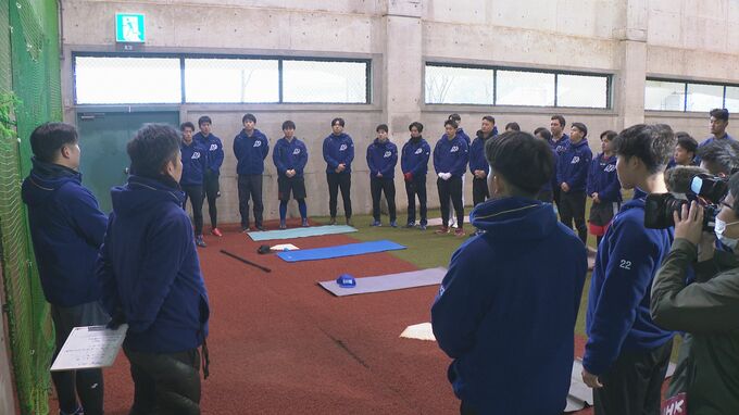 岡崎監督「リーグ優勝と日本一」石川ミリオンスターズ 新体制で合同自主トレスタート　|　石川県のニュース｜MRO北陸放送