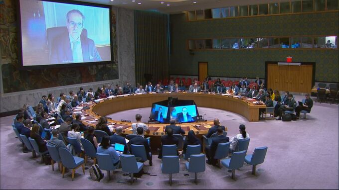 イラン核施設攻撃めぐりアメリカは「自衛権」主張　ロシア・中国は「国際法違反」と非難　国連安保理で緊急会合|TBS NEWS DIG