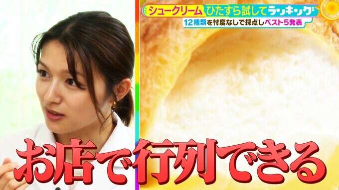 ひたすら試してランキング「シュークリーム」凄腕パティシエが「もうシュークリーム作らんとこ...」と衝撃受けた一品が第１位に！"王道スイーツ"を徹底調査【MBSサタデープラス（サタプラ）】|TBS NEWS DIG
