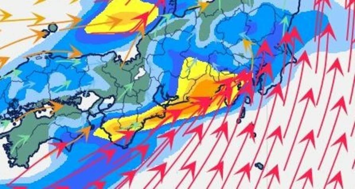 週末は荒天か】11日にかけて西日本～北日本で暴風・大雨か 予想24時間
